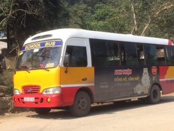 Hyundai County B40 2007 - Bán thanh lý Hyundai County B40 đời 2007, màu vàng