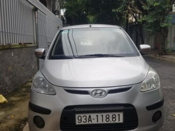 Hyundai i10 2008 - Bán xe Hyundai i10 đời 2008, màu bạc, xe nhập