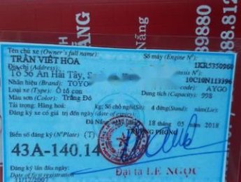 Toyota Aygo 2006 - Cần bán xe Toyota Aygo năm sản xuất 2006, màu trắng số sàn, giá tốt