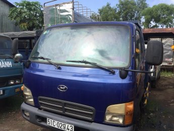 Hyundai HD 65 2000 - Bán Hyundai HD 65 cải tạo ben đời 2004, màu xanh lam