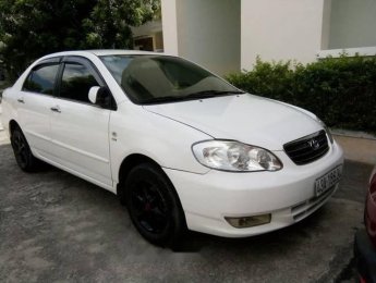 Toyota Corolla altis  MT 2002 - Cần bán xe Toyota Corolla Altis 2002, màu trắng, số sàn tại Đà Nẵng