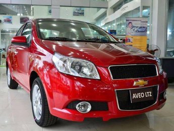 Chevrolet Aveo 1.4 LT 2018 - Bán Chevrolet Aveo 2018, màu đỏ, giảm tới 60 triệu, hỗ trợ vay 90%, lãi suất thấp. Thủ tục vay nhanh gọn