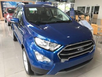 Ford EcoSport 1.5 AT Titanium  2018 - Bán Ford EcoSport sản xuất năm 2018, màu xanh lam, 633tr