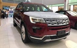 Ford Explorer Limited 2018 - Bán Ford Explorer Limited mới 2018, màu đỏ, tại Phú Thọ