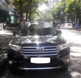 Toyota Highlander  Limited 2012 - Bán Toyota Highlander sản xuất năm 2012, màu đen ít sử dụng