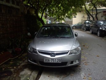 Honda Civic 2007 - Cần bán Honda Civic 2.0 AT đời12/ 2007, màu xám bạc, giá 365tr