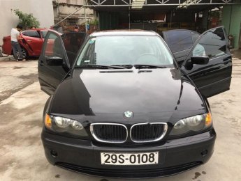 BMW 3 Series 2002 - Bán ô tô BMW 3 Series sản xuất 2002, màu đen, nhập khẩu nguyên chiếc