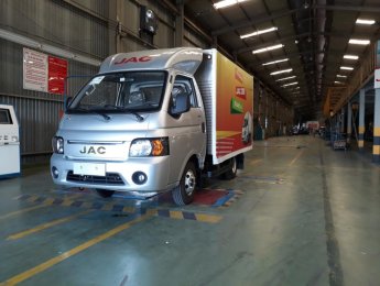 Xe tải 1,5 tấn - dưới 2,5 tấn 2018 - Bán xe tải Jac 2018 cabin Hyundai 1T25, hỗ trợ trả góp 90%