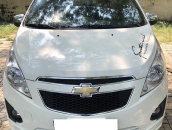 Chevrolet Spark LS 2015 - Cần bán Spark 2015, LS, số sàn, màu trắng tinh đẹp long lanh