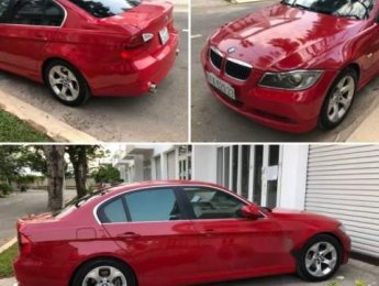 BMW 3 Series  320i  2009 - Cần bán BMW 320i năm 2009 nhập khẩu Đức, xe màu đỏ, ghế da màu kem