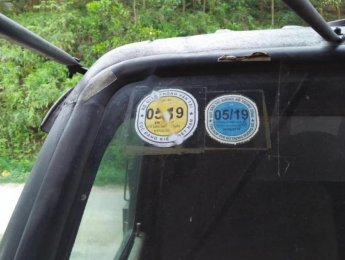 Xe tải 500kg - dưới 1 tấn   2012 - Bán xe Hoa Mai 990kg sản xuất 2012, màu xanh lam