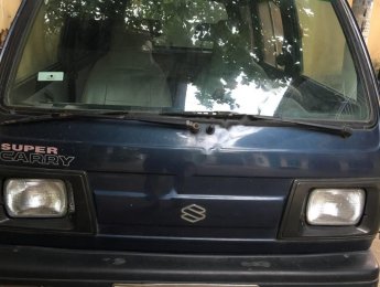 Suzuki Super Carry Van Window Van 1998 - Cần bán Suzuki Super Carry Van Window Van 1998, màu xanh lam xe gia đình