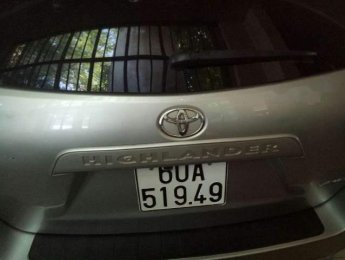 Toyota Highlander 2007 - Cần bán Toyota Highlander đời 2007, màu bạc, nhập khẩu, xe đẹp như hình