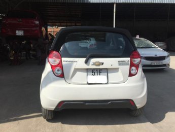 Chevrolet Spark LS 2015 - Bán Spark LS 2015, màu trắng, biển TP, giá TL, hỗ trợ góp