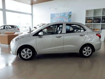Hyundai Grand i10  1.2MT  2018 - Cần bán Hyundai Grand i10 1.2MT đời 2018, màu bạc, giá 395tr