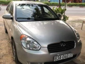 Hyundai Verna   2008 - Bán gấp Hyundai Verna năm sản xuất 2008, màu bạc, nhập khẩu