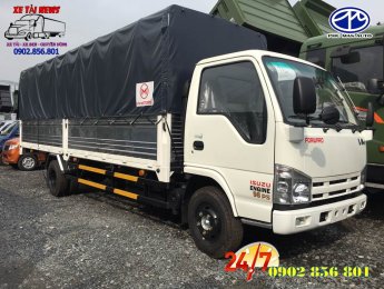 Xe tải 1,5 tấn - dưới 2,5 tấn 2018 - Isuzu 1T9 nay đã ra thiết kế thùng hàng siêu dài để cung cấp cho các khách hàng chuyên vào thành phố 