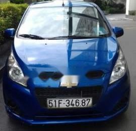 Chevrolet Spark   LS  2015 - Bán Chevrolet Spark LS năm 2015, màu xanh lam, giá tốt