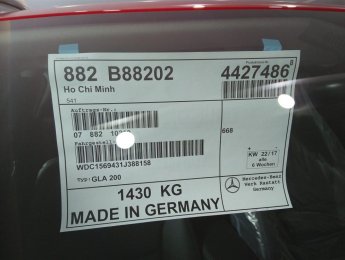 Mercedes-Benz GLA-Class GLA200 2017 - Bán xe Mercedes GLA200 đời 2017 mới, màu đỏ, xe nhập, giao xe toàn quốc