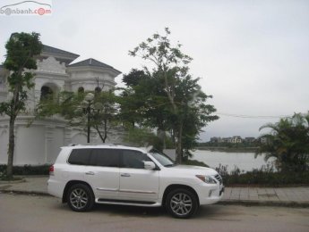 Lexus LX 570 2012 - Bán Lexus LX 570 sản xuất năm 2012, màu trắng, nhập khẩu  