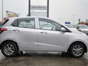 Hyundai Grand i10 2017 - Bán Hyundai Grand i10 đời 2017, màu bạc, nhập khẩu nguyên chiếc, 370tr