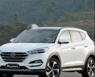 Hyundai Tucson   1.6 Turbo   2018 - Bán Hyundai Tucson 1.6 Turbo năm 2018, màu trắng, giá cạnh tranh