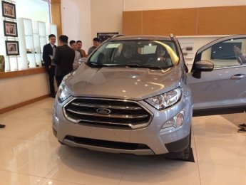 Ford EcoSport 2018 - Bán Ecosport 2018, trả góp với 150tr giao xe tại Hà Giang, chạy số, KM tặng phụ kiện LH: 0989.022.295
