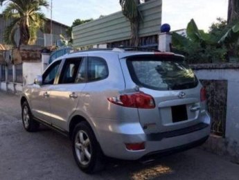 Hyundai Santa Fe   2007 - Cần bán gấp Hyundai Santa Fe đời 2007, màu bạc, xe nhập còn mới