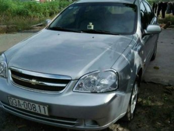 Chevrolet Lacetti 1.6  2011 - Cần bán xe Chevrolet Lacetti 1.6 đời 2011, màu bạc số sàn