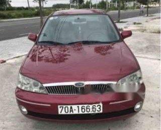 Ford Laser Ghia 2003 - Bán xe Ford Laser Ghia sản xuất 2003, màu đỏ, giá chỉ 225 triệu