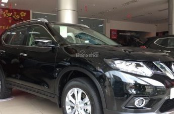 Nissan X trail 2018 - Cần bán xe Nissan X trail năm 2018, màu đen