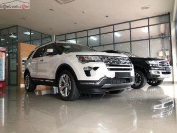 Ford Explorer Limited 2.3L EcoBoost 2018 - Bán Ford Explorer Limited 2.3L EcoBoost 2018, màu trắng, nhập khẩu