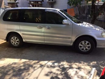 Kia Carnival   2007 - Bán xe Kia Carnival năm 2007, màu bạc còn mới