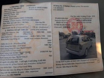 Kia Carens  MT 2011 - Bán Kia Carens 7 chỗ, đời 2011, máy 2.0, máy móc ngon lành gầm cực êm vỏ đẹp