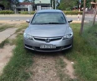 Honda Civic   2007 - Bán xe Honda Civic năm 2007, màu bạc