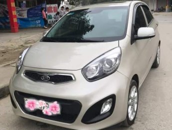Kia Picanto 2012 - Bán xe Kia Picanto sản xuất năm 2012, màu kem (be), 290tr
