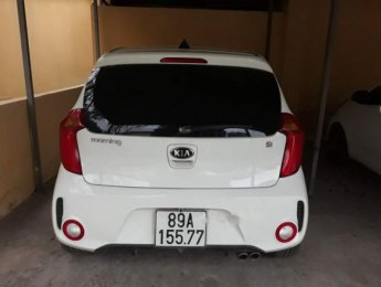 Kia Morning   Si 1.25 MT  2015 - Cần bán gấp Kia Morning Si 1.25 MT sản xuất 2015, màu trắng xe gia đình giá cạnh tranh