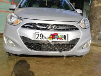 Hyundai i10 1.1 MT 2011 - Bán Hyundai i10 1.1 MT 2011, màu bạc, nhập khẩu, xe đẹp