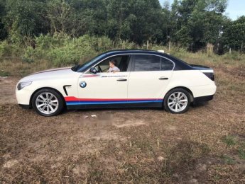 BMW 5 Series 525i 2007 - Bán BMW 5 Series 525i đời 2007, màu trắng  