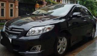 Toyota Corolla altis   2009 - Chính chủ bán xe Toyota Corolla altis 2009, màu đen