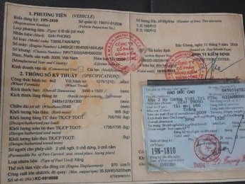 Xe tải 500kg - dưới 1 tấn   2009 - Bán xe tải Giải Phóng 7 tạ năm sản xuất 2009, màu trắng