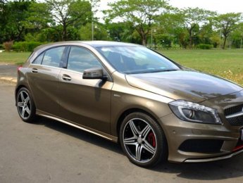 Mercedes-Benz A class AMG 2015 - Cần bán gấp Mercedes A250 tự động 2015 màu nâu hoàng kim đẹp