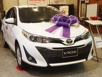 Toyota Vios 2019 - Bán xe Toyota Vios sản xuất năm 2019, màu trắng, giá 569tr