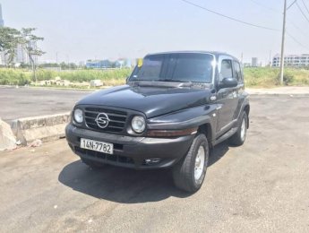 Ssangyong Korando 2004 - Bán ô tô Ssangyong Korando đời 2004, màu đen, nhập khẩu số sàn, giá chỉ 168 triệu