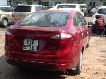 Ford Fiesta  Titanium 2016 - Bán Ford Fiesta Titanium 2016, màu đỏ mới chạy 5000km, giá tốt