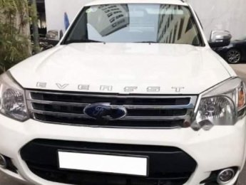 Ford Everest   2014 - Bán xe Ford Everesrt sản xuất năm 2014, đi mới 57.000km số tự động, máy dầu, màu trắng/kem