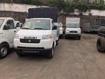 Suzuki Super Carry Pro     2018 - Cần bán xe Suzuki Super Carry Pro sản xuất 2018, màu trắng, nhập khẩu chính hãng