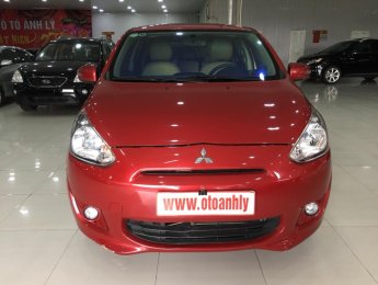 Mitsubishi Mirage 2015 - Bán ô tô Mitsubishi Mirage năm sản xuất 2015, màu đỏ, nhập khẩu nguyên chiếc, giá 348tr