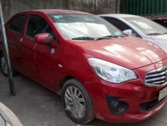 Mitsubishi Attrage  GLX 1.2MT  2017 - Bán xe Mitsubishi Attrage GLX 1.2MT đời 2017, màu đỏ, xe nhập Thái Lan