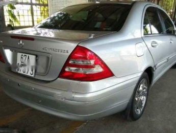 Mercedes-Benz C class    C180 Kompressor   2003 - Bán Mercedes C180 Kompressor đời 2003, màu bạc